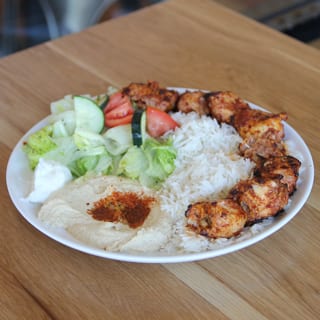 Chicken Kabob Plate